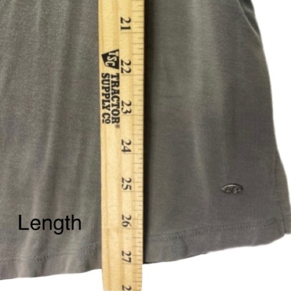 Feminine Soft & Sexy M Minimalist Cold Shoulder Relaxed Grey Jersey Effortless - Picture 9 of 11